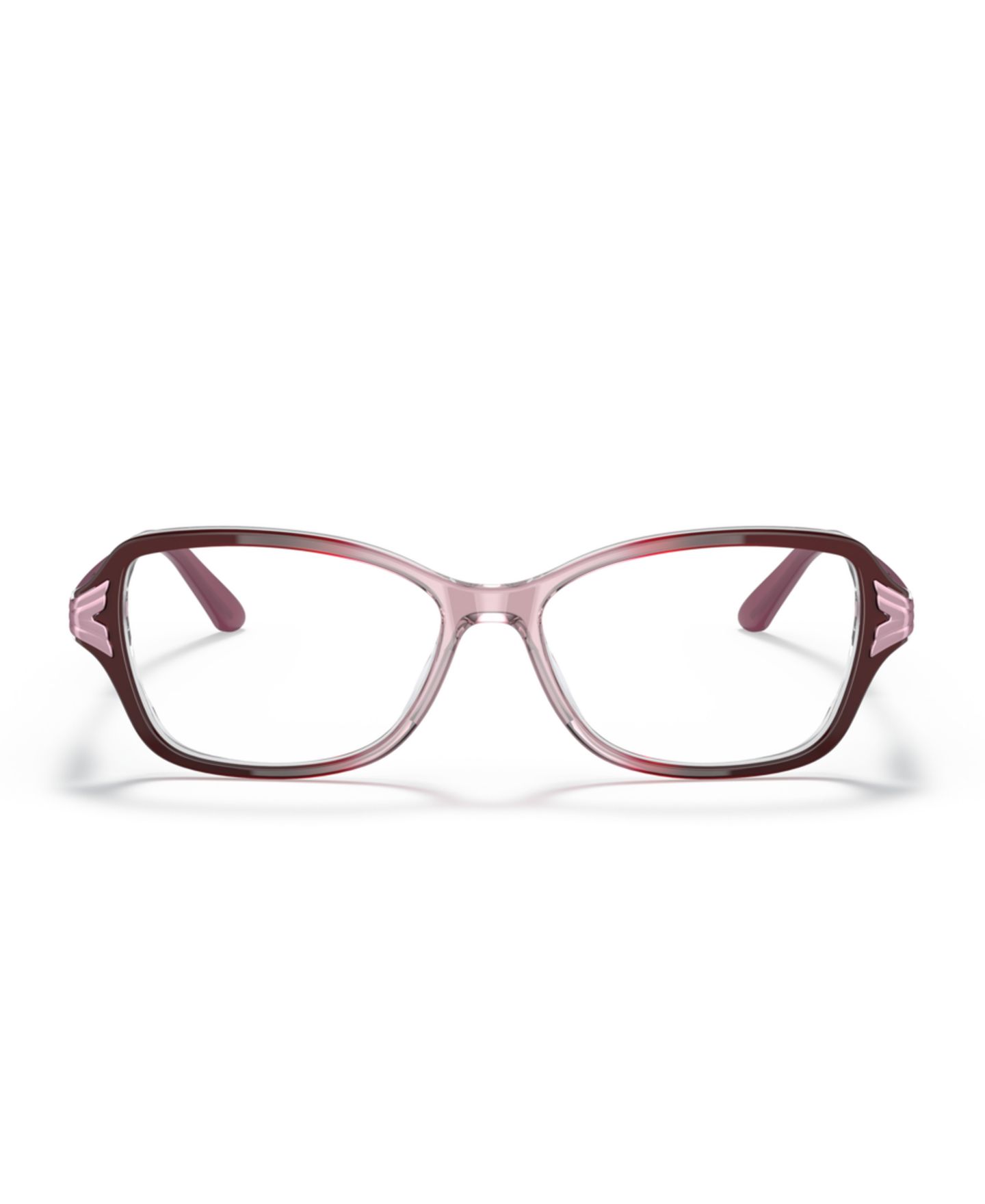 Женские очки Sferoflex Woman Cat Eye Plastic SF1576 Eyeglasses, цвет: Розовый градиентный — фото 4