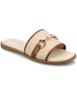 Women's Priya Single Band Slide Flat Sandals