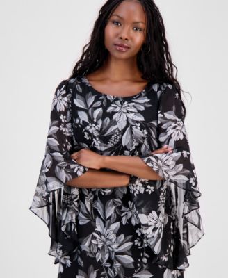 Petite Chiffon Sheath Dress