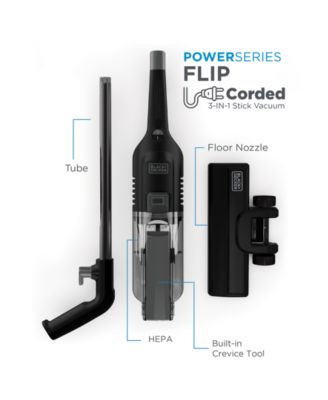 PowerSeries Flip 3-in-1 Corded Stick Vacuum