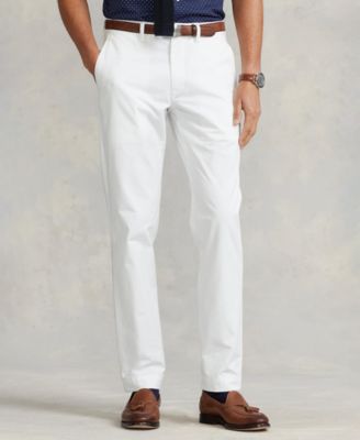 Men's Straight-Fit Stretch Chino Pants