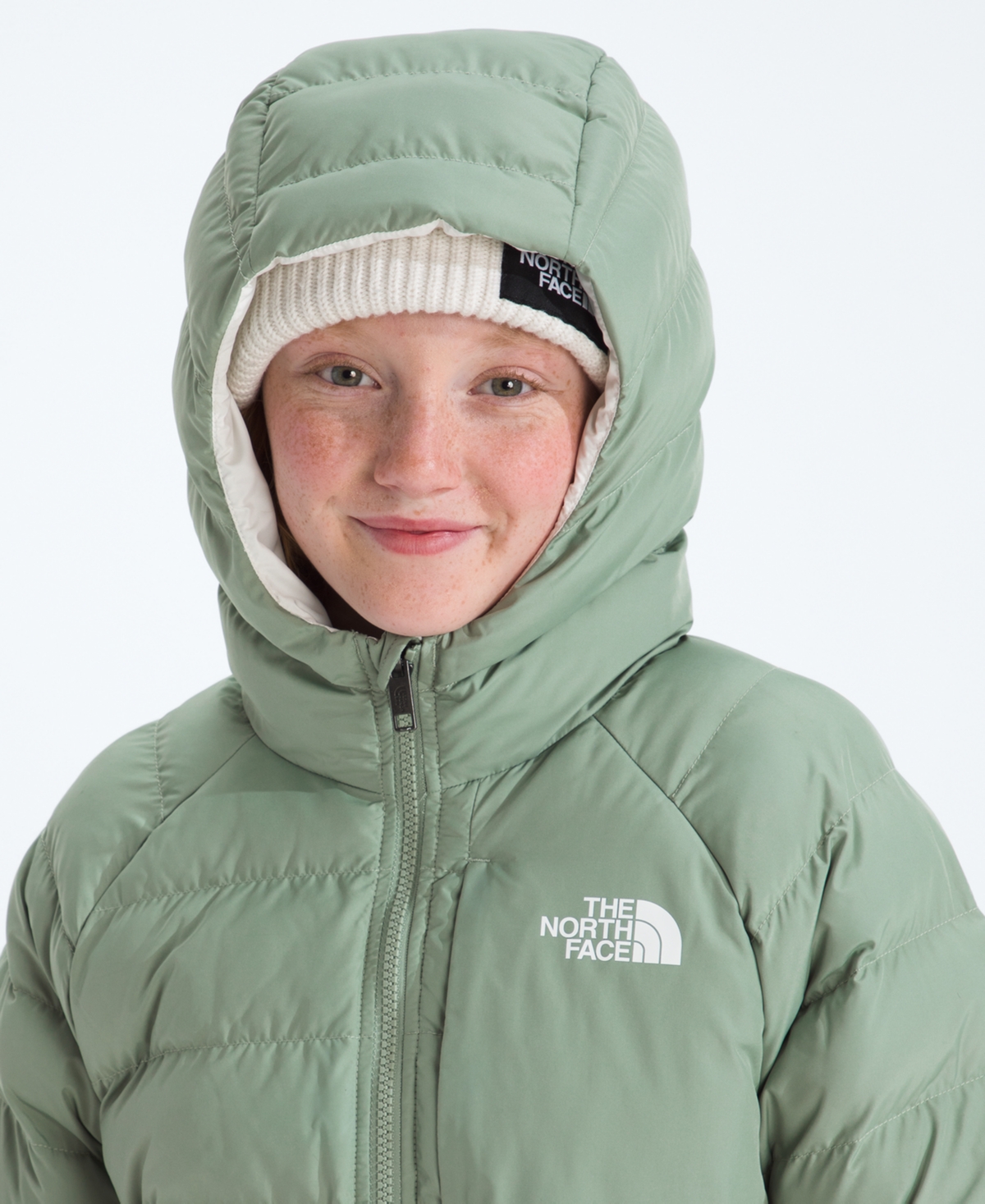 The North Face Girls 6-16 Reversible Perrito Parka Jacket
