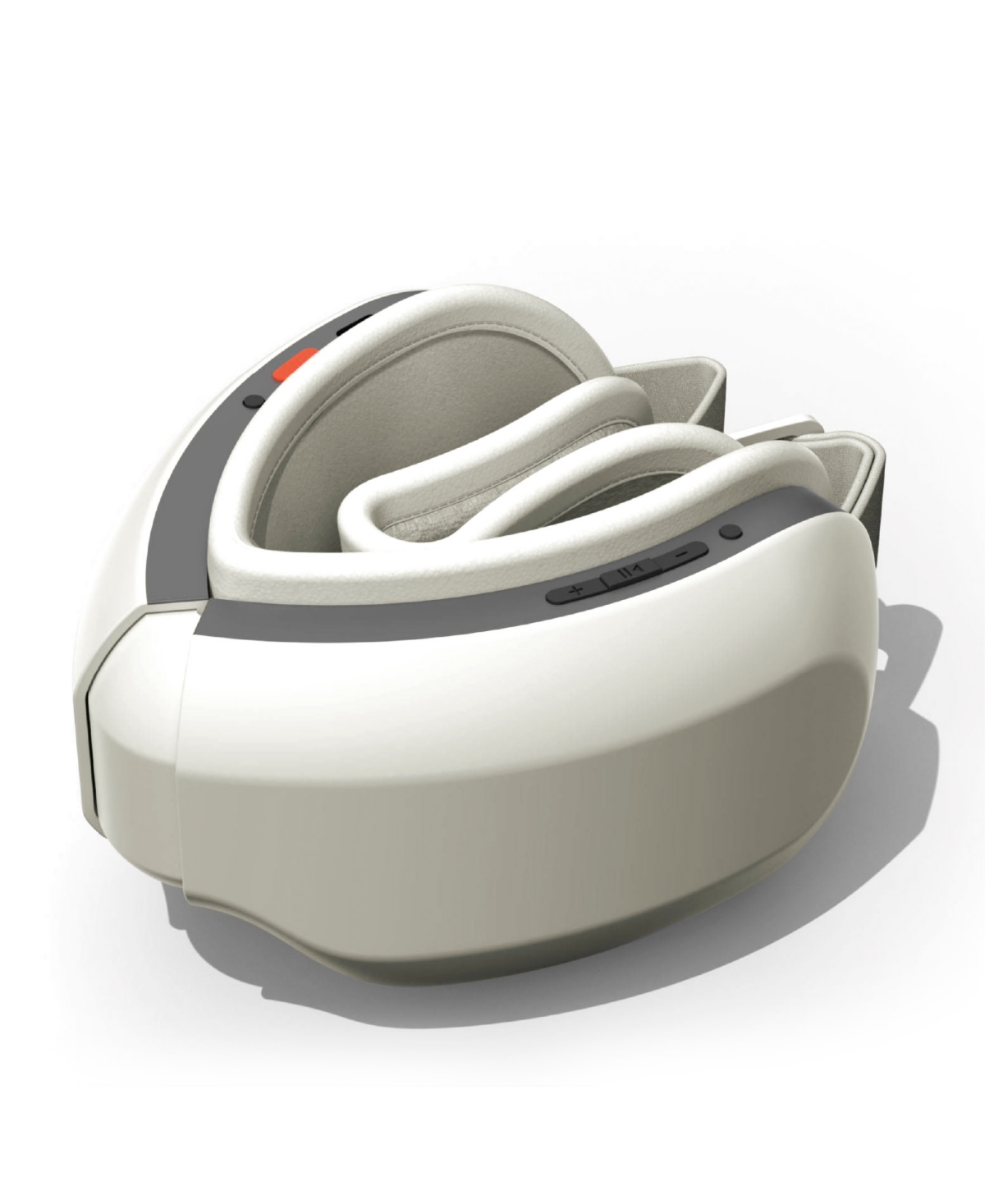 Sharper Image Eye Massager Cordless Heated Eye Mask In White