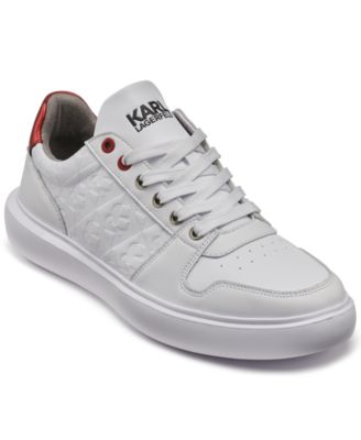 KARL LAGERFELD PARIS - Men's 3D Logo Stamp Sneakers