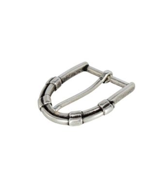 Men's 35mm Solid Brass Italian Horseshoe Inspired Harness Belt Buckle