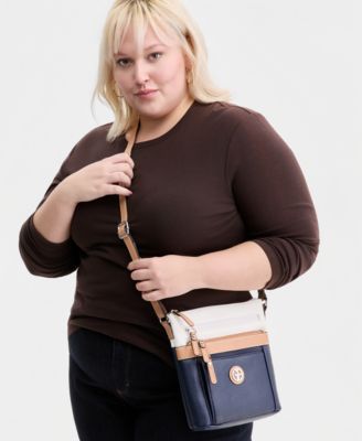 Small Three Pocket Crossbody, Macy's Exclusive