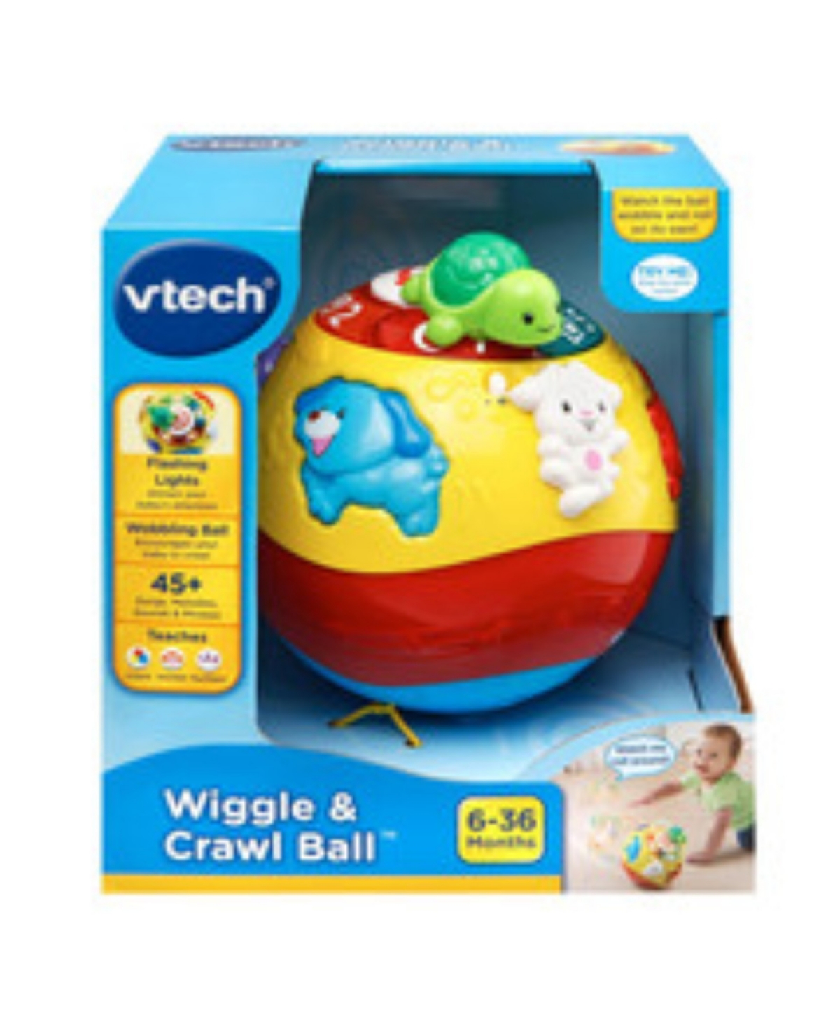 VTech Wiggle & Crawl Ball