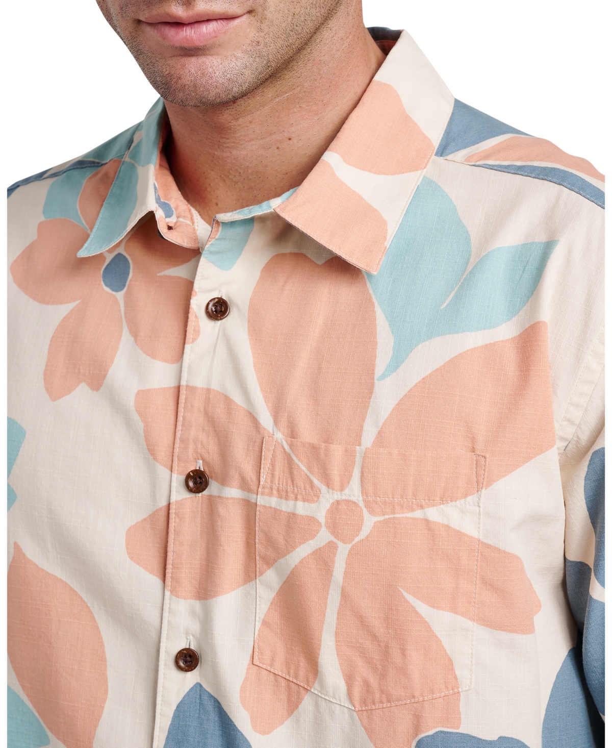 Quiksilver Waterman Men's Flower Power Classic-Fit Shirt