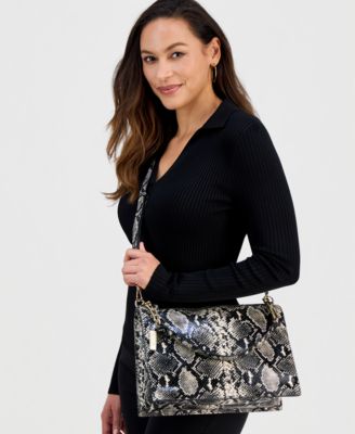 Fyonna Snake Shoulder Bag, Macy's Exclusive