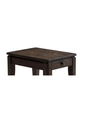 18"" x 24"" Chairside Table in Brushed Mango