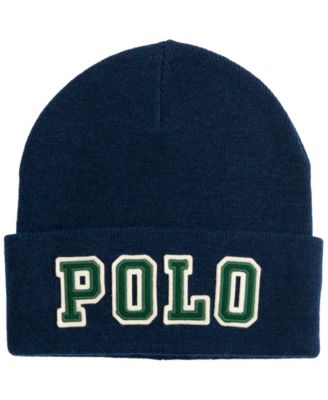 Men's Polo Patch Beanie Hat