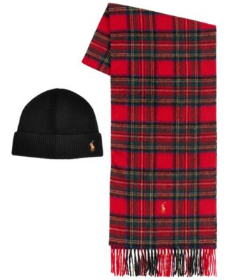 Men's Holiday Plaid Boxed Gift Set