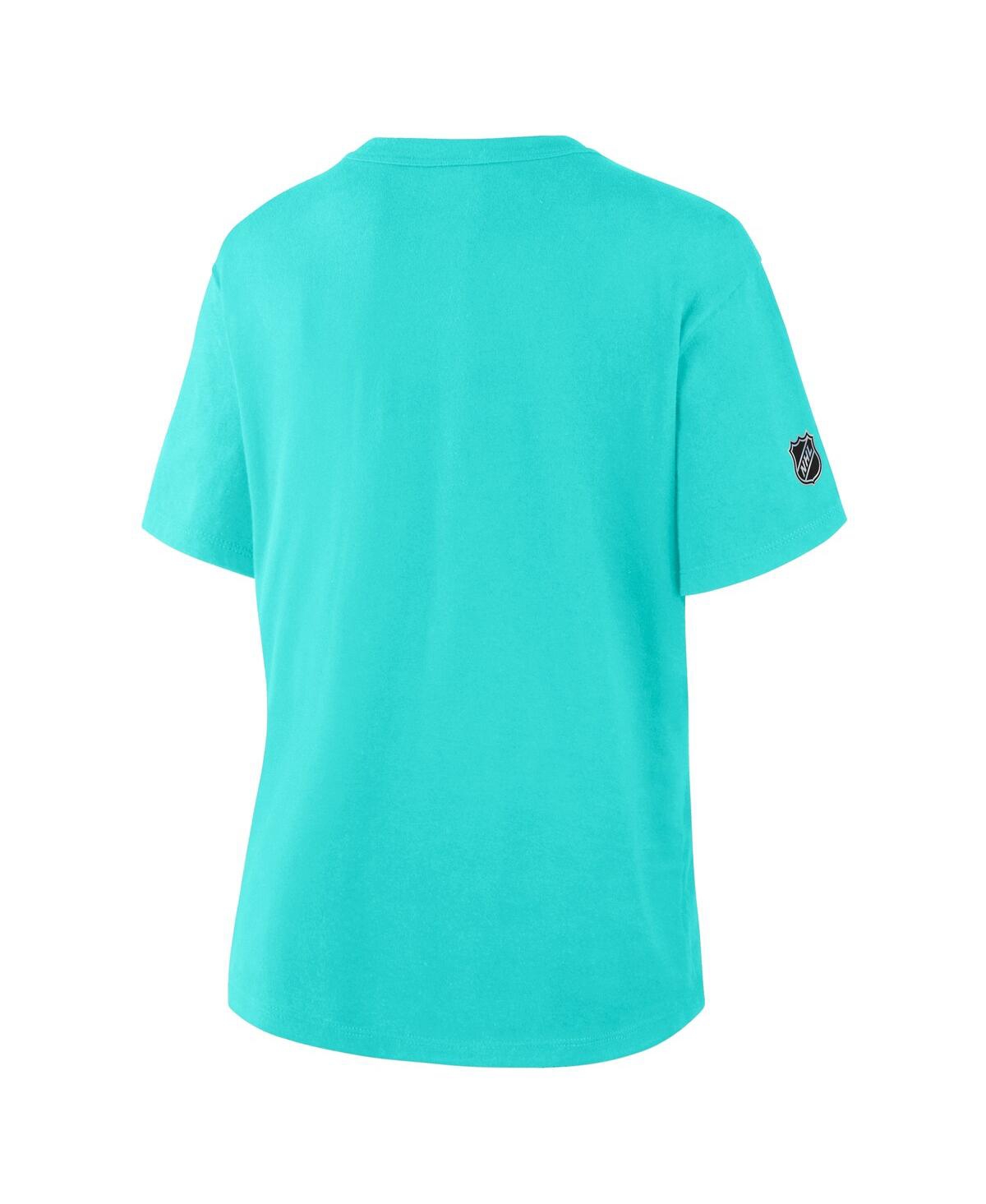 Fanatics Women's Ice Blue Seattle Kraken Authentic Pro Primary T-shirt In Blue