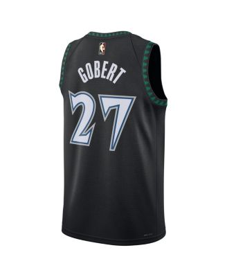 Men's and Women's Rudy Gobert Black Minnesota Timberwolves Swingman Jersey