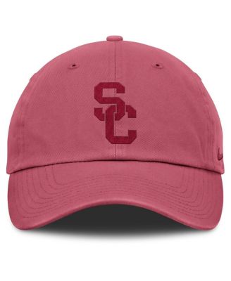 Men's Pink USC Trojans Club Campus Adjustable Hat