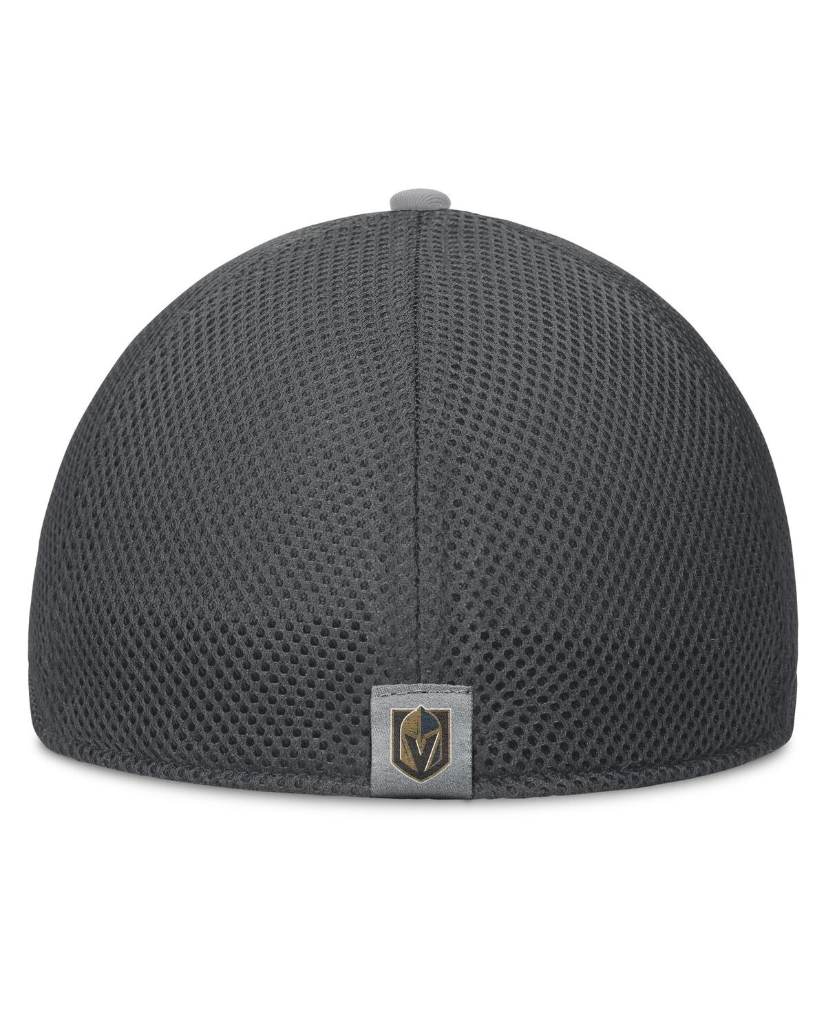 Fanatics Men's Charcoal Vegas Golden Knights Fundamentals Span Flex Hat