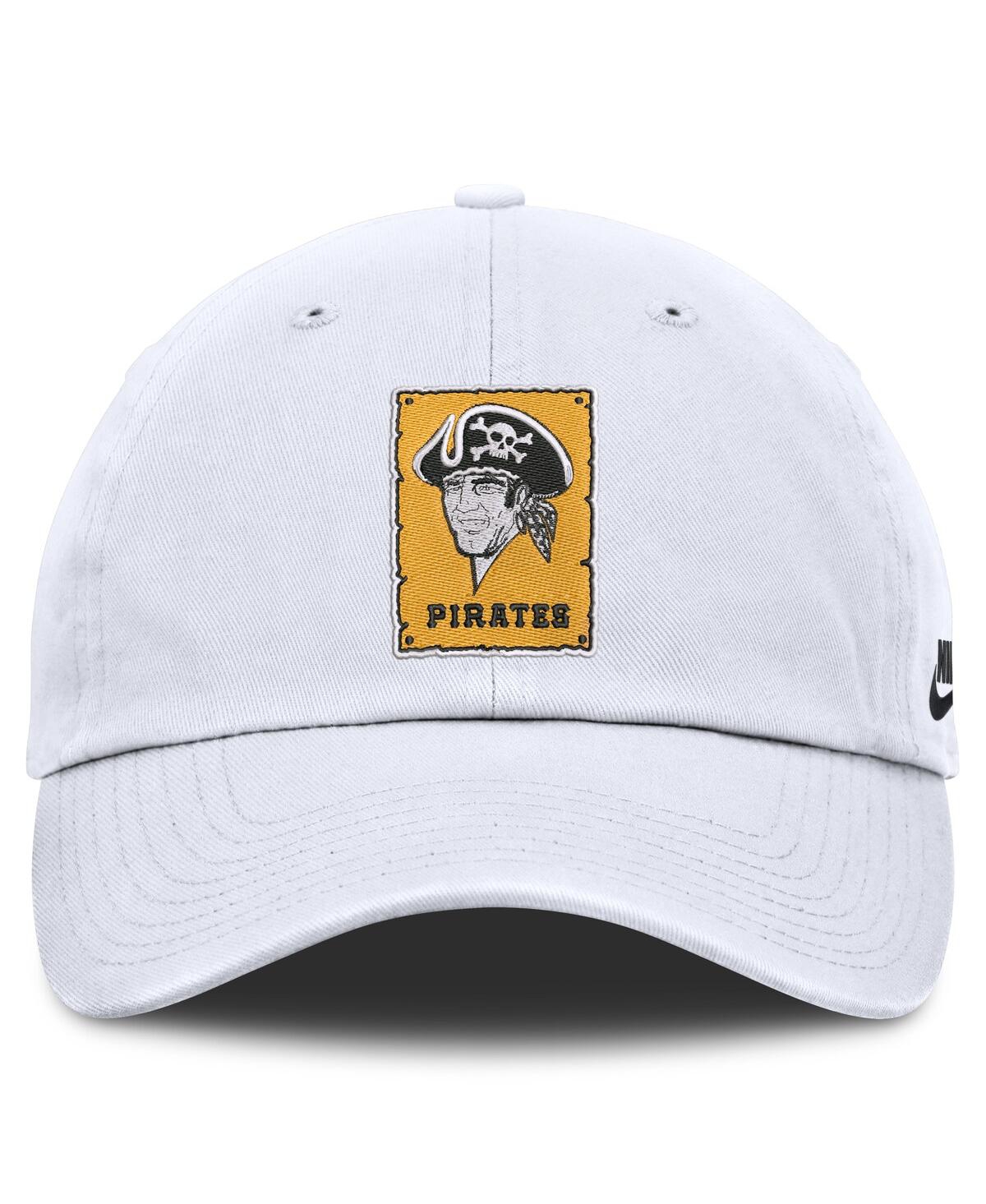 Nike Men's White Pittsburgh Pirates Cooperstown Collection Club Adjustable Hat