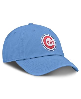 Men's Light Blue Chicago Cubs Cooperstown Collection Club Adjustable Hat
