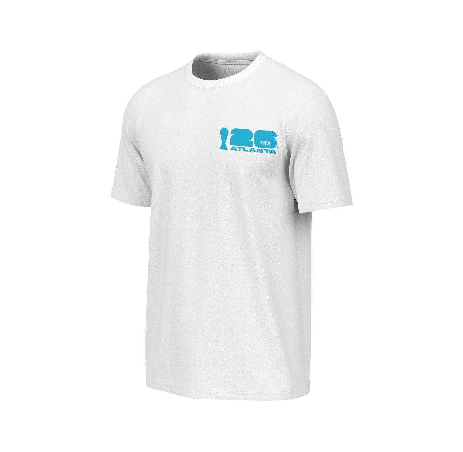 Men's White 2026 FIFA World Cup Atlanta Host City Poster Graphic T-Shirt