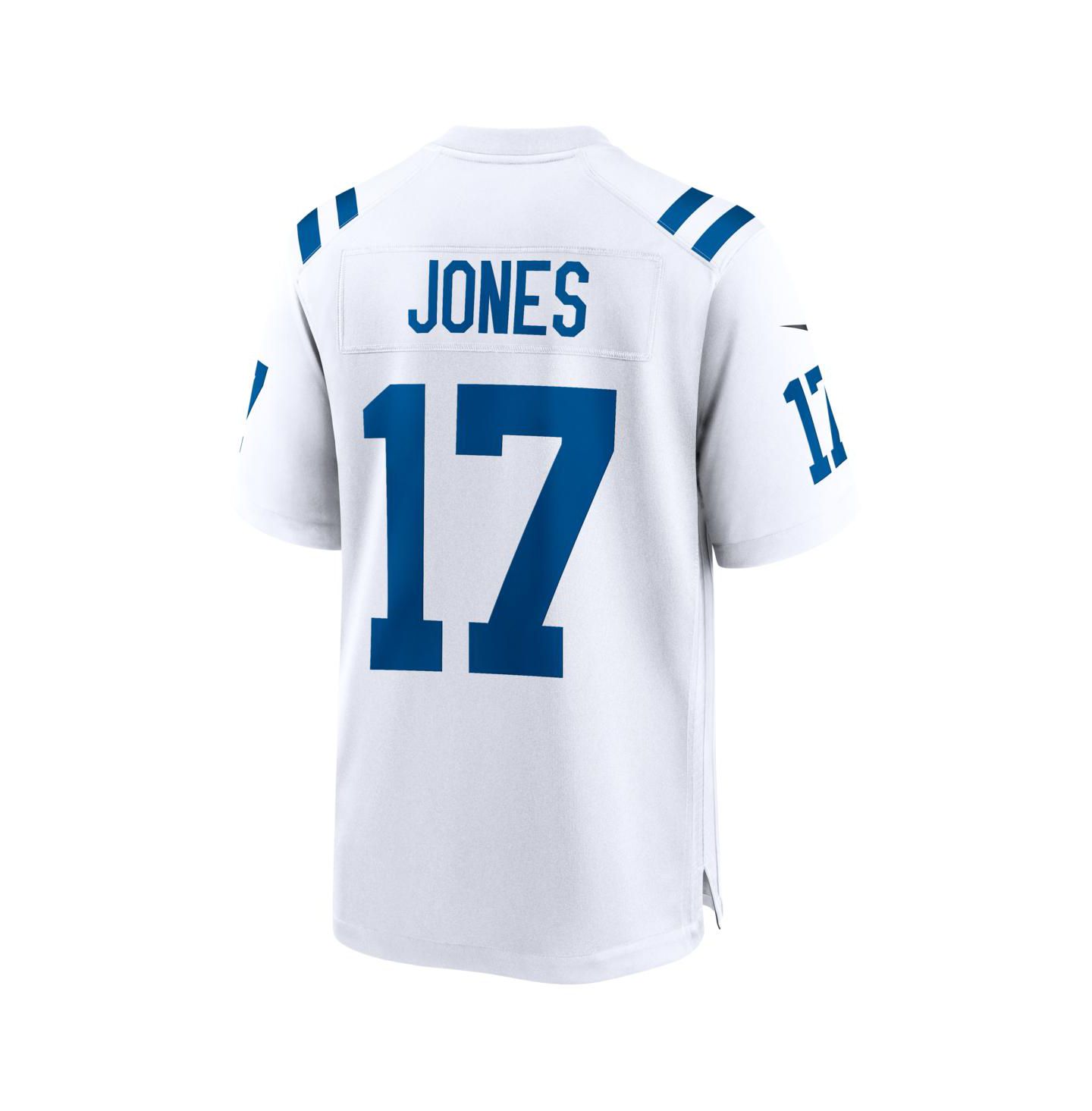 Мужской топ Nike Daniel Jones White Indianapolis Colts Game Jersey — фото 3