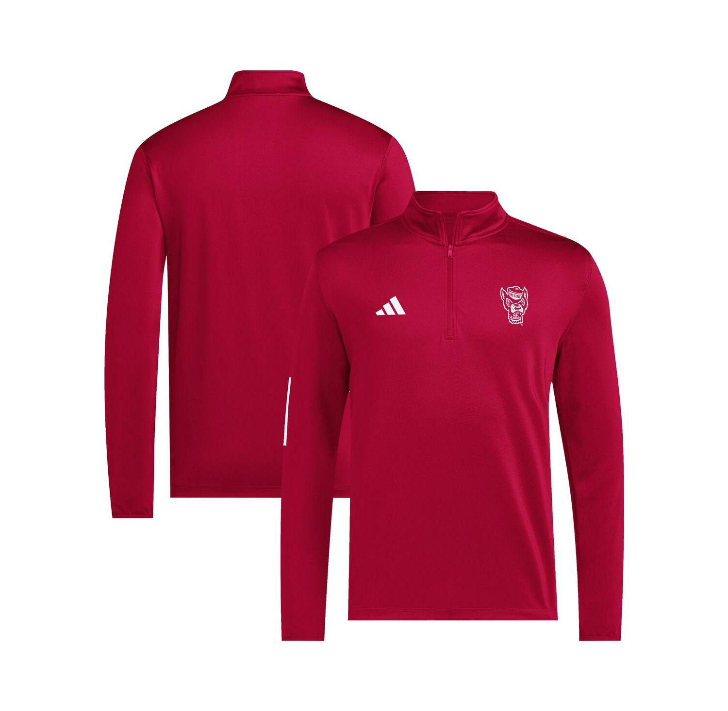 Men's Red NC State Wolfpack Strategy Half-Zip Golf Jacket