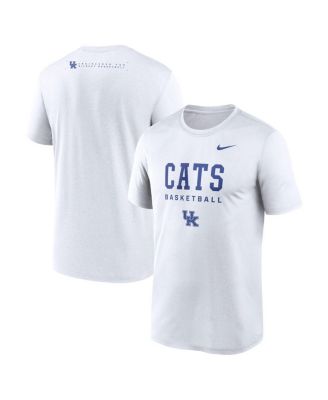 Nike - Men's White Kentucky Wildcats 2025 Courtside Basketball Legend Dri-FIT T-Shirt