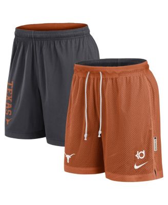 Nike - Men's Texas Orange/Anthracite Texas Longhorns Courtside Standard Issue Dri-FIT Reversible Shorts