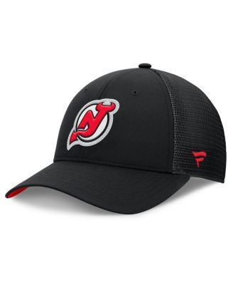 Fanatics - Men's Black New Jersey Devils Authentic Pro Home Ice Trucker Adjustable Hat