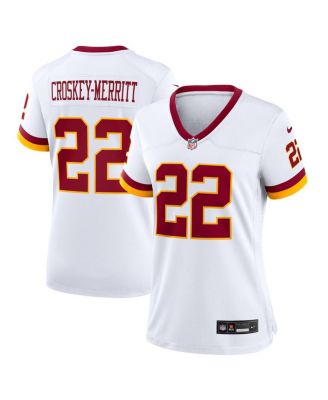 Nike - Women's Jacory Croskey-Merritt White Washington Commanders Game Super Bowl Era Jersey