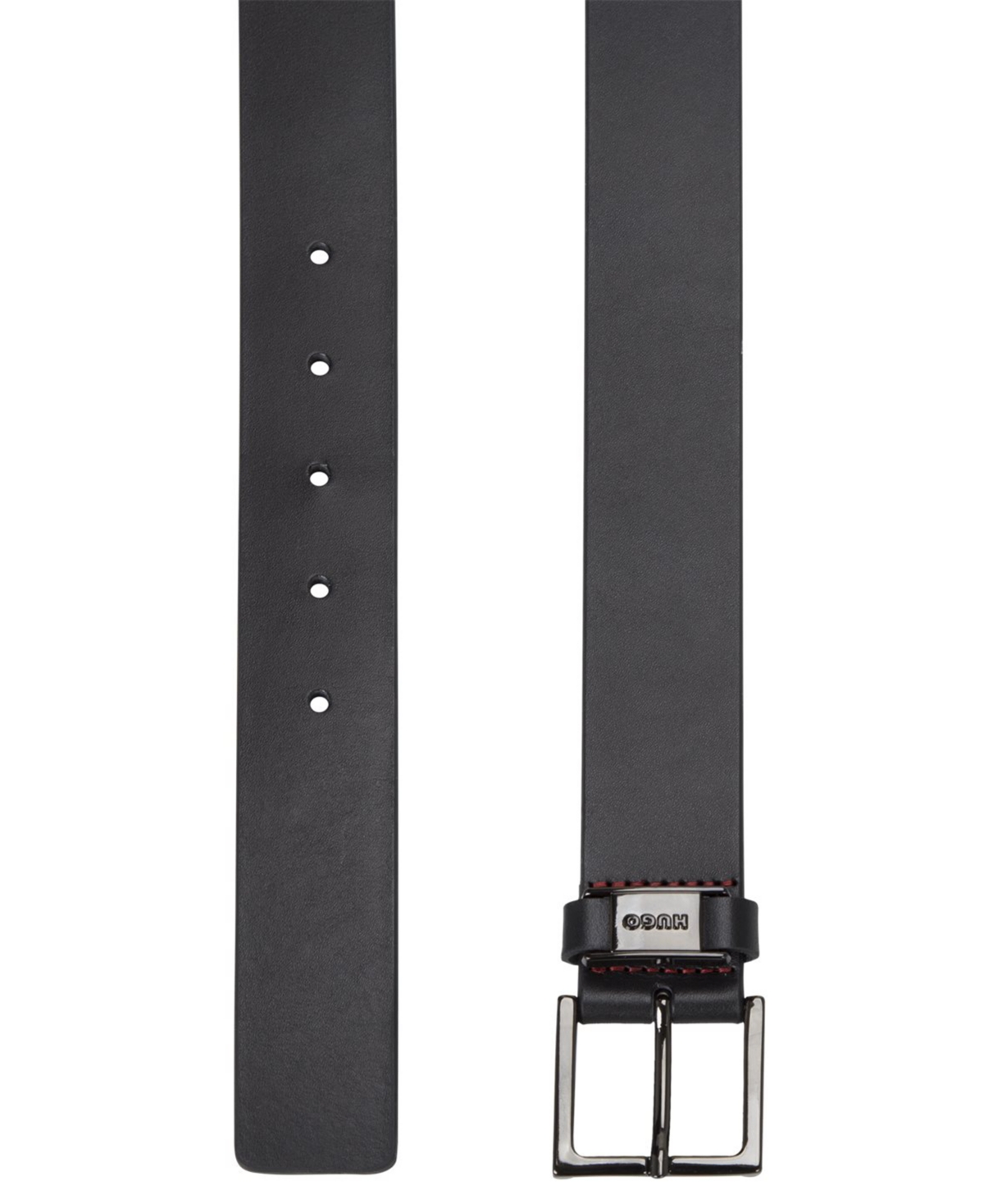 Hugo Men's Metal Buckle Dress Belt