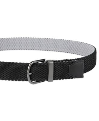 Men's Two-in-One Reversible Braided Stretch Belt