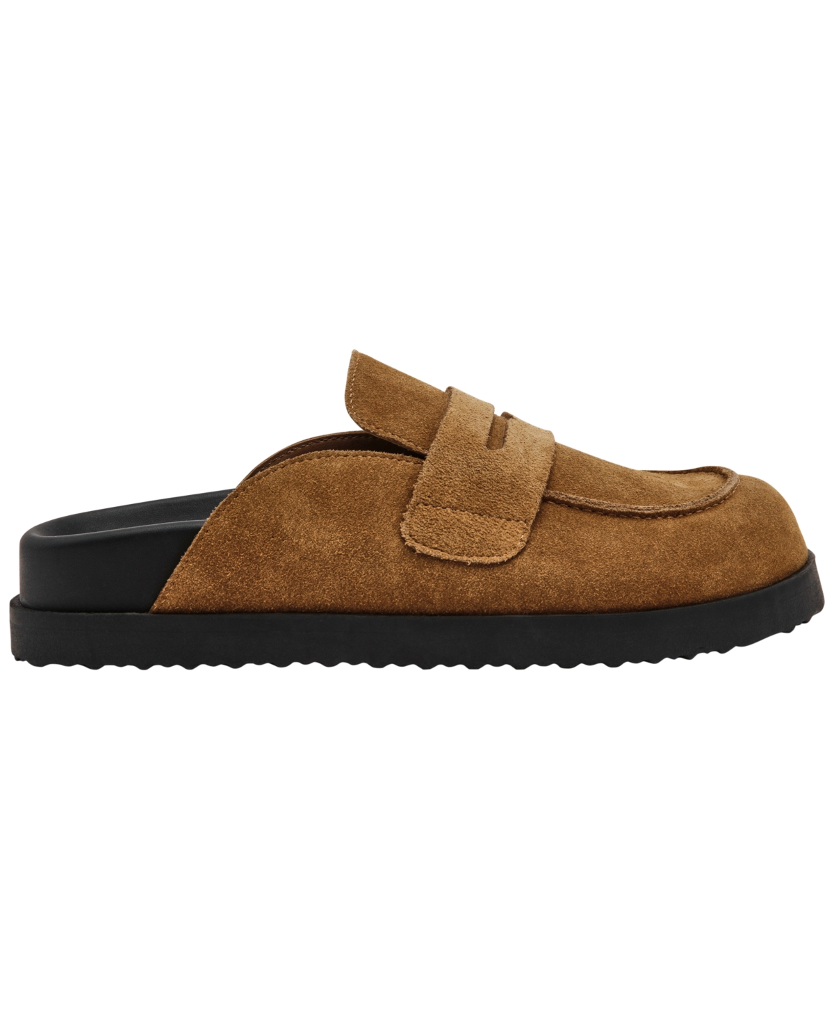 Steve Madden Women's Toryn Tailored Round-toe Slip-on Clogs In Brown