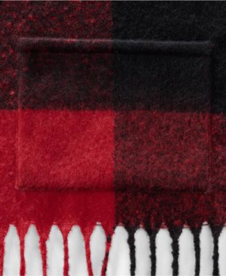 Women's Brushed Blanket Fringe Scarf