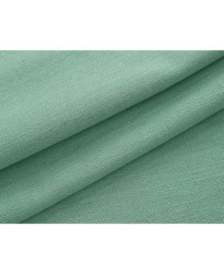 Oversized Grommet Top Window Valances - Aqua