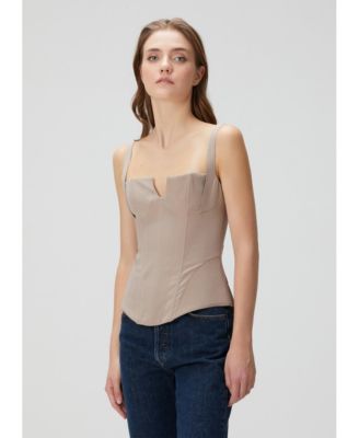 Women's Structured Corset Top
