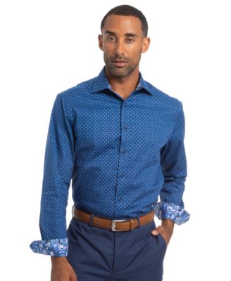 Men's Quad Circles Modern-Fit Shirt