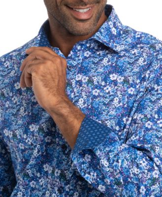 Men's Hillside Floral Modern-Fit Shirt