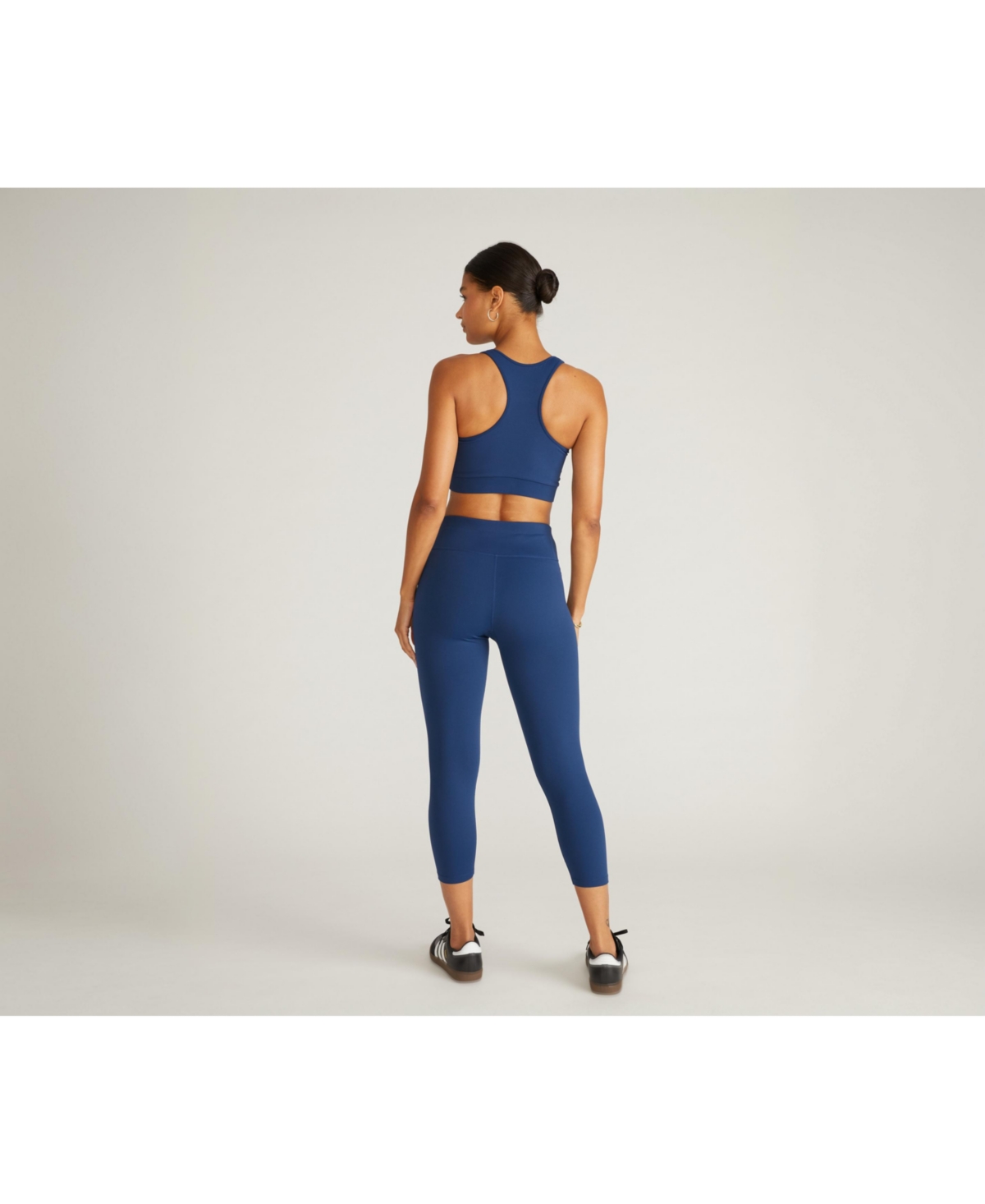 Universal Standard Womens Plus Next-to-Naked Cropped Legging