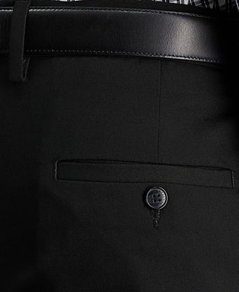 macys mens dress pants Haggar Men's Premium Comfort Stretch Classic-Fit Solid Pleated Mode of One is designed for the individual who sees style as a powerful tool for self Men's Straight-Leg Dress Pants |