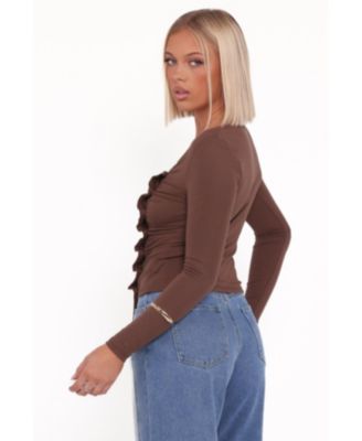 Ethel Asymmetrical Knit Top