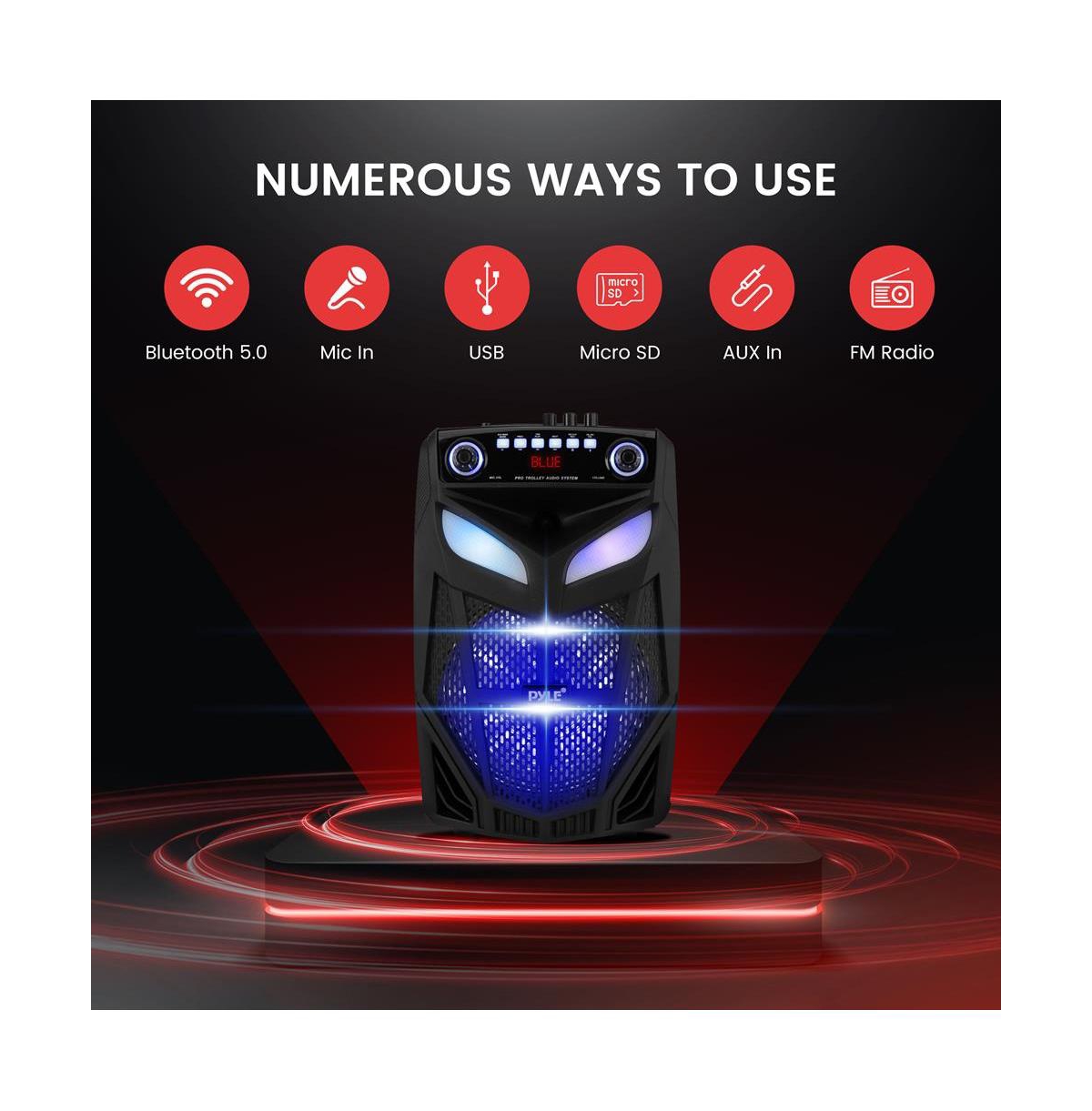 Pyle Bluetooth Portable Pa Speaker