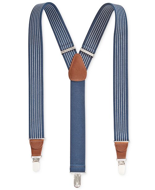 Club Room Men's Nautical Suspenders, Created for Macy's & Reviews