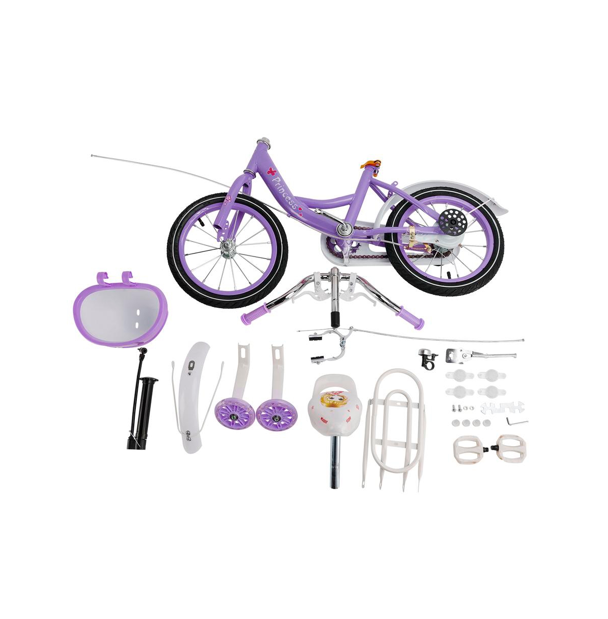 Artudatech 16-Inch Kids Bike for Ages 5-9 with Sparkling Training Wheels & Adjustable Design | Perfect Gift