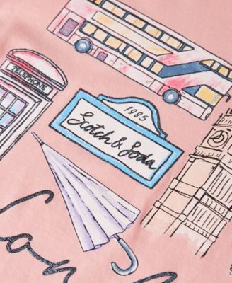 Girls' 7-16 London Graphic T-Shirt