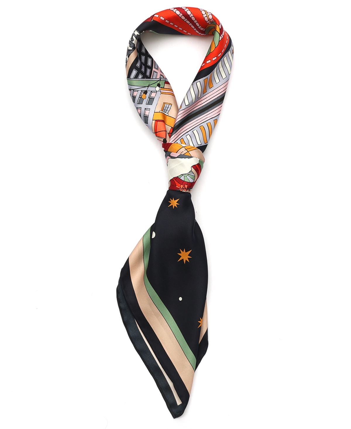 Kate Spade Women's Snow Globe Square Scarf In Multi