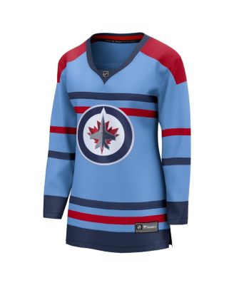 Women's Light Blue Winnipeg Jets Alternate Anniversary Breakaway Jersey