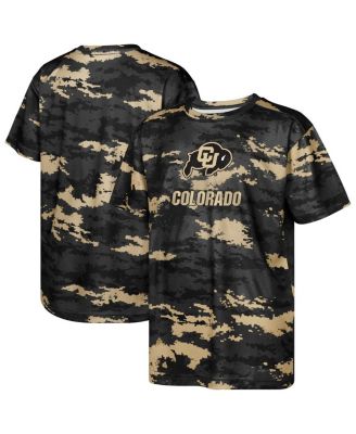 Outerstuff - Big Boys and Girls Black Colorado Buffaloes Scrimmage T-Shirt