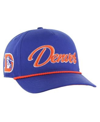 Men's Royal Denver Broncos Overhand Hitch Adjustable Hat