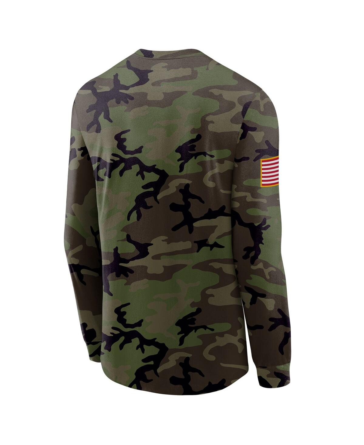 Nike Men's Camo Colorado Buffaloes 2025 Military Appreciation Legend Dri-fit Long Sleeve T-Shirt