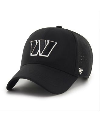 '47 Brand - Men's Black Washington Commanders Vent MVP Adjustable Hat